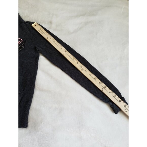 Hurley VTG Jacket Women Size XS Dark Gray Long Sleeve Mock Neck Logo Full Zip - Picture 7 of 11